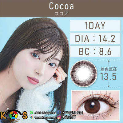 TeAmo 1Day Cocoa ティアモ ワンデー ココア TeAmo 1Day Cocoa ティアモ ワンデー ココア